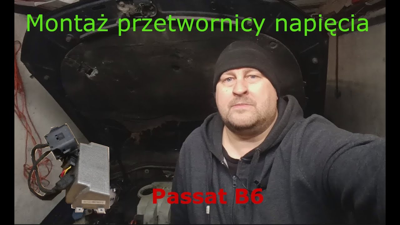 Montaż Przetwornicy Napięcia - YouTube