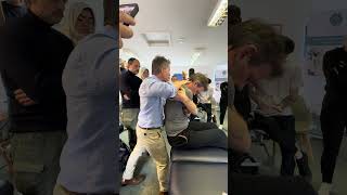 MANIPULATION - THORACIC SPINE #chiropractor #spinalmanipulation #chiropracticadjustment