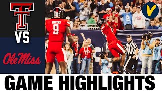 Texas Tech vs Ole Miss | Texas Bowl | 2022 College Football Highlights