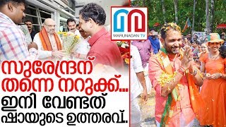 അമിത് ഷാ അംഗീകരിച്ചാല്‍  ബിജെപി സംസ്ഥാന അധ്യക്ഷന്‍ സുരേന്ദ്രന്‍ തന്നെ I Kerala bjp president