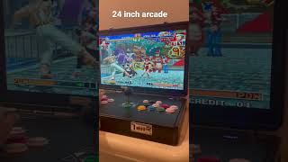 #arcadegames #gaming #kof 24 inch lcd arcade machine, pandora box 3D wifi 10000 games in 1