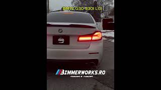 BMW G30 530I LCI Pops \u0026 Bangs Exhaust Sound #codingbmw