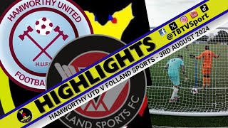 HIGHLIGHTS: Hamworthy Utd v Folland Sports (Wessex League Div 1) #football #nonleague #highlights