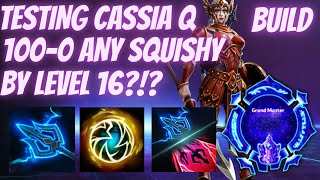 Cassia Ball Lightning - Testing Q Build Cassia! - Grandmaster Storm League