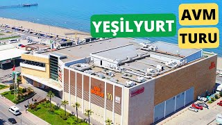 SAMSUN Yeşilyurt AVM | Türkiye'deki Plajlı Tek Alışveriş Merkezi! | TURKEY-SHOPPING MALL WALK