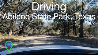 Driving Abilene State Park Texas | Solo RV Travel and Adventure GPS