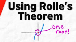 Using Rolle's Theorem to Prove Cubic has Exactly One Root | Calculus 1 Exercises