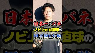 プロを凌ぐ身体能力を持つ「最速151キロの甲子園優勝左腕」に関する雑学　#野球 #高校野球 #甲子園