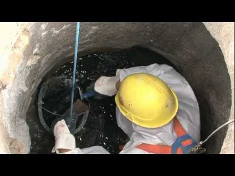 HOBAS Manhole Rehabilitation - YouTube