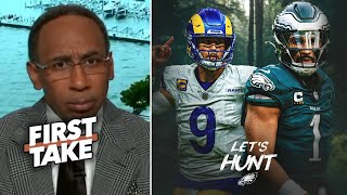 FIRST TAKE | Rams are the most dangerous team in NFC - Stephen A. warns Stafford will destroy Eagles