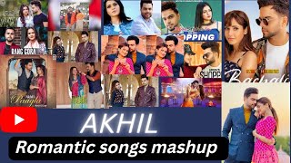 #2022 Hit Panjabi Songs  Of Akhil ll Romantic Songs Mashup Akhil ll AkhilJukebox#SongsMonster #akhil