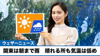 お天気キャスター解説 あす10月25日(火)の天気