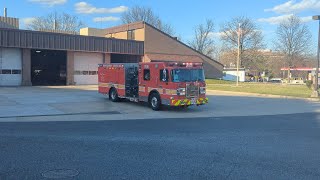 MCFRS  Paramedic Engine 708 (RE16), Medic 708 \u0026 Chief 704 Bravo responding