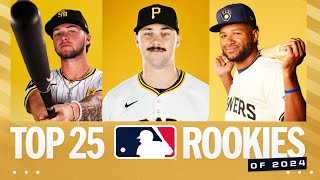 Top 25 Rookies of 2024 (ft. Skenes, Merrill, Chourio, Gil -- ONE OF THE BEST ROOKIE CLASSES EVER?!)