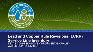 05 Lead and Copper Rule Revisions (LCRR) Service Line Inventory (LSLI)