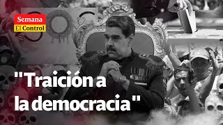 El Control al "TRAMPOSO" Maduro y una "traición" a la democracia venezolana