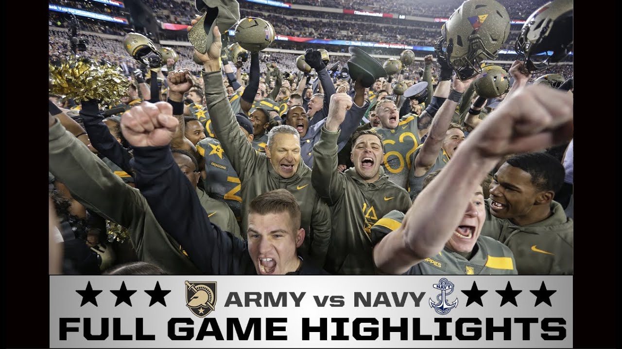 Army Vs Navy 2022: Full Game Highlights - YouTube