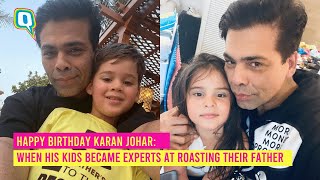 Karan Johar’s Kids Are Possibly the Best at Roasting Him, and Here’s Proof | The Quint