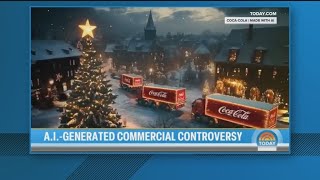 Coca-Cola sparks A.I. generated commercial controversy