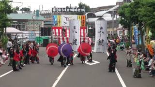 第13回しままつ鳴子まつりYOSAKOI Crew鍵“ルーキー” １回目 2016.8.7