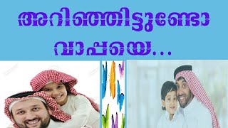 അറിഞ്ഞിട്ടുണ്ടോ വാപ്പയെ | ആരാണ് വാപ്പ | ഈ വാക്കുകൾ കേൾക്കൂ....