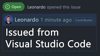 GitHub Issues on Visual Studio Code [3/3]