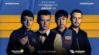 2022 Championship League Snooker | Group 29 Table 2 | LIVE STREAM