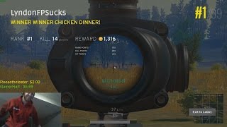 14 Kill Win | PLAYERUNKNOWN'S BATTLEGROUNDS