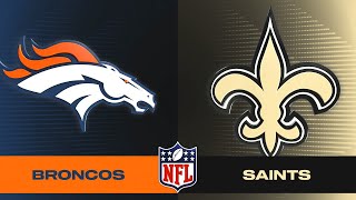 Madden NFL 23 - Denver Broncos Vs New Orleans Saints Simulation PS5 All-Madden (Madden 24 Rosters)