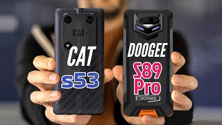 CAT s53 (VS) Doogee s89 pro - (2022), battery, camera, price, specifications.