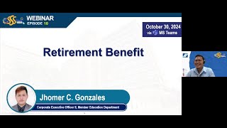 #eSSSkwela Webinar S03E010 | Retirement Benefit