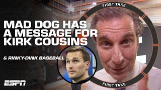 Mad Dog is FUMING about Kirk Cousins, Aaron Judge & 76ers fans 👀 | First Take