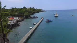 Keauhou Bay Aerial view