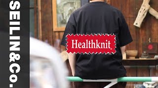 ヘルスニットへの別注ヘビーウェイトTシャツ2型が登場 【Healthknit】