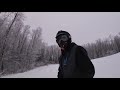 gopro snowboarding hero 7 silver first video