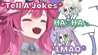 Raora tells a joke, Biboo and Cecilia are confused and lose it at the same time [HololiveEN]