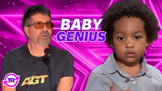 LEAKED! 2-Year-Old GENIUS Schools the Judges on AGT 2024!