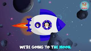 Zoom Zoom Zoom We're Going to The Moon Song - Nursery Rhymes and Kids Songs