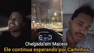 Lucas Guimarães volta pra Maceió e continua esperando Carlinhos Maia - Hoje tem Casamento do victor