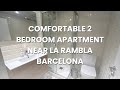 Comfortable 2-bedroom Apartment near La Rambla in Barcelona