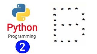 Python Pattern Programs | Printing Stars "*" in B Shape