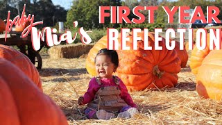 Baby's 1st Year Reflection | Mia's 1st Year Journey from Birth