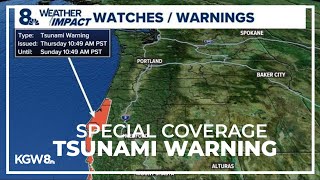 KGW Special Coverage | West Coast tsunami warning lifted after 75 minutes