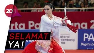 Gerakan Indah Lindswell Kwok yang Meraih Emas Wushu