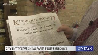 Kingsville Record and Bishop is under new ownership