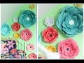 How to make Large Paper Flowers