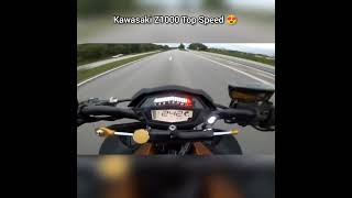 Kawasaki Z1000 Top Speed | #shorts