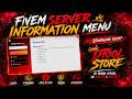 FiveM Server information Custom Menu Scrip 📚 by DToolStore📲