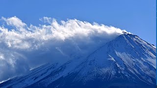 昨日の自宅２階から撮影した富士山。2024.12.6　Mt. Fuji taken from the second floor of my house yesterday. 2024.12.6