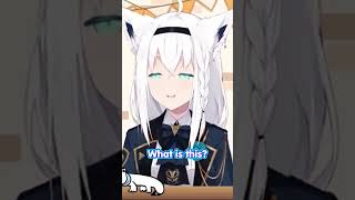 Fubuki's HILARIOUS reaction to an English Superchat 🤣 #vtuber #hololive #hololivejp #nijisanji #fyp